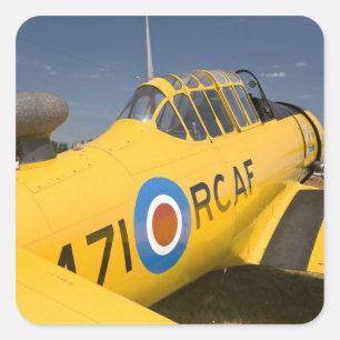 WA, Arlington, Arlington Fly-in, Tweede Wereldoorl Vierkante Sticker