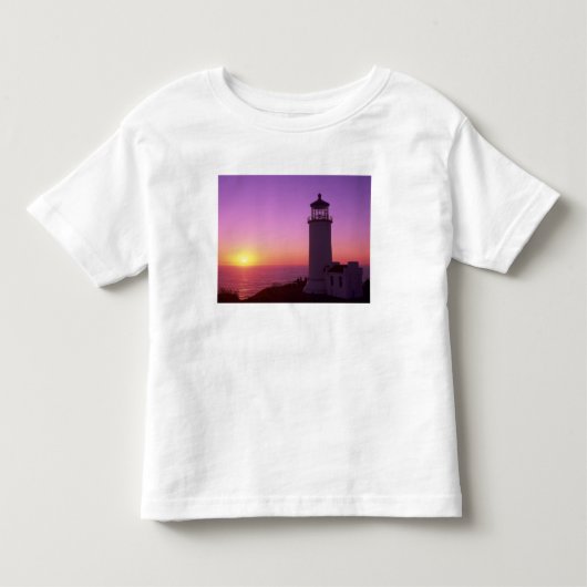 WA, Cape Disappointment State Park, North Head 2 Kinder Shirts (Voorkant)