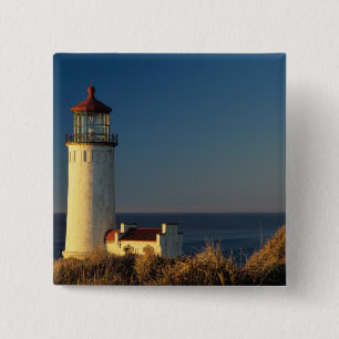 WA, Cape Disappointment State Park, North Head Vierkante Button 5,1 Cm