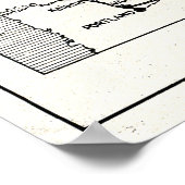 WA Columbia River - Coulee Dam Project Plan 1932 Poster (Hoek)