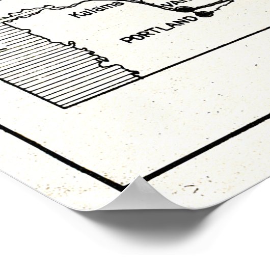 WA Columbia River - Coulee Dam Project Plan 1932 Poster (Hoek)