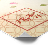 Wa: Elegant Calligraphy "Harmony" Art26010015 Poster (Hoek)
