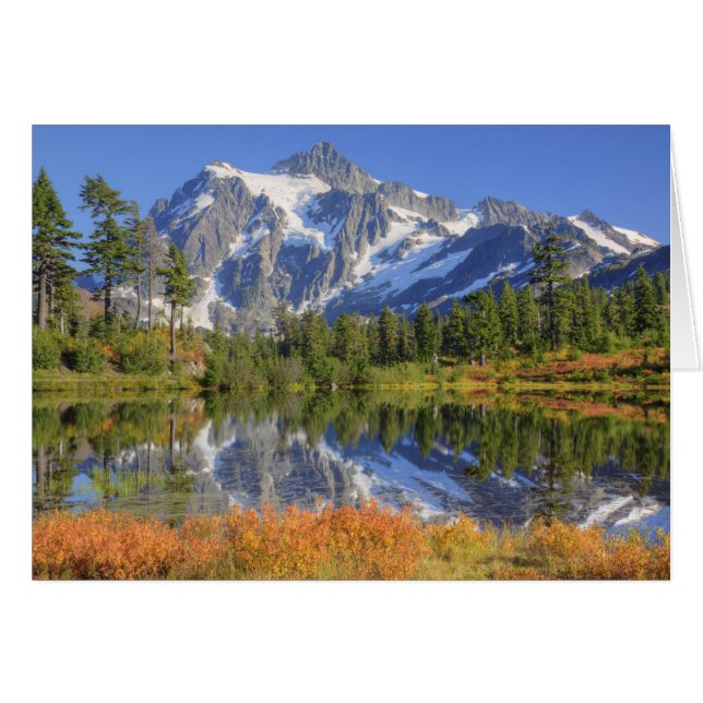 WA, Heather Meadows recreatiegebied, Mt. (Voorkant Horizontaal)
