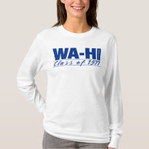 Wa-Hi Klas van 1977 Dames T-shirt met lange mouwen