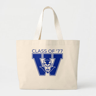 Wa-Hi Klas van 1977 Grote Boodschappentas Tote Bag