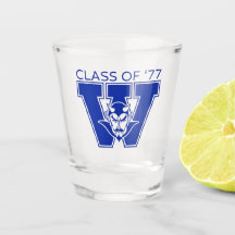 Wa-Hi Klas van 1977 Shotglas