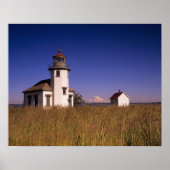 WA, Maury Island, Point Robinson Lighthouse, Poster (Voorkant)