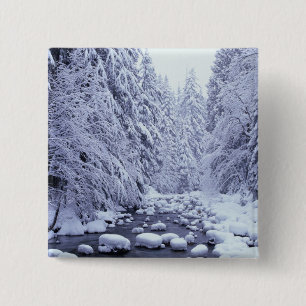 WA, Mount Baker-Snoqualmie National Forest, Vierkante Button 5,1 Cm