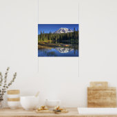 WA, Mt. Rainier National Park, Mt. Rainier Poster (Keuken)