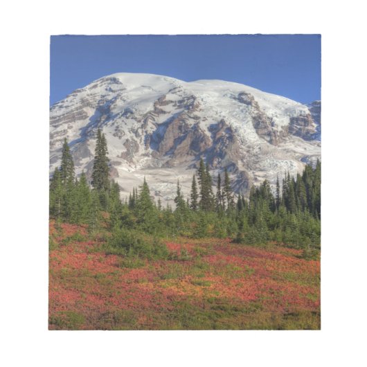 WA, Mt. Rainier National Park, Paradijs de vallei Notitieblok (Voorkant)
