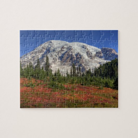 WA, Mt. Rainier National Park, Paradise Valley Legpuzzel (Horizontaal)