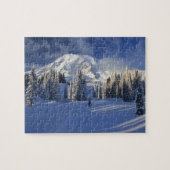 WA, Mt. Rainier NP, Mt. Rainier en Paradise Legpuzzel (Horizontaal)