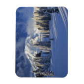 WA, Mt. Rainier NP, Mt. Rainier en Paradise Magneet (Verticaal)