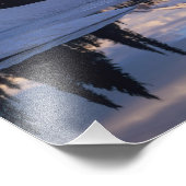 WA, Mt. Rainier NP, Mt. Rainier en wolken Foto Afdruk (Hoek)