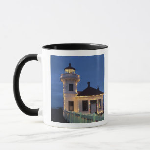 WA, Mukilteo, Mukilteo-vuurtoren, opgericht Mok