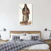 Wa-Na-Ta of "De lader", opperbevelhebber Canvas Afdruk (Insitu (Slaapkamer))