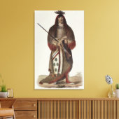 Wa-Na-Ta of "De lader", opperbevelhebber Canvas Afdruk (Insitu (Woonkamer))