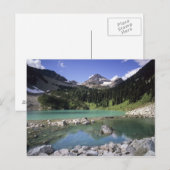 WA, Okanogan NF, Lewis Lake en Black Peak Briefkaart (Voorkant / Achterkant)