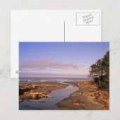 WA, Olympic NP, Kalaloch Beach en Kalaloch Briefkaart (Voorkant / Achterkant)