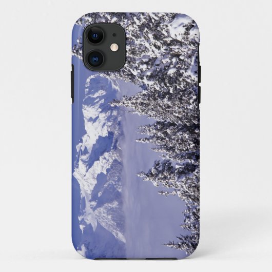 WA, Olympic NP, Olympic bergketen, uitzicht Case-Mate iPhone Case (Achterkant)