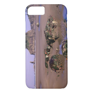 WA, Olympic NP, Second Beach met getidepools en Case-Mate iPhone Case