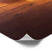 WA, Olympic NP, Shi Shi strand bij zonsondergang, Poster (Hoek)