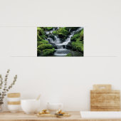 WA, Olympic NP, Sol Duc-vallei, stroom met Poster (Keuken)