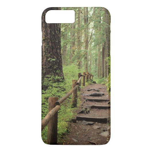WA, Olympic NP, Sol Duc Valley, regenwoud Case-Mate iPhone Case (Achterkant)