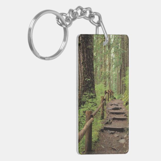 WA, Olympic NP, Sol Duc Valley, regenwoud Sleutelhanger (Voorkant Links)