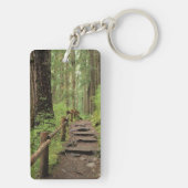 WA, Olympic NP, Sol Duc Valley, regenwoud Sleutelhanger (achterkant)