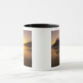 WA, Olympic NP, Tweede strand bij zonsondergang Mok (Midden)