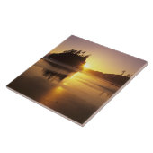 WA, Olympic NP, Tweede strand bij zonsondergang Tegeltje (Zijkant)