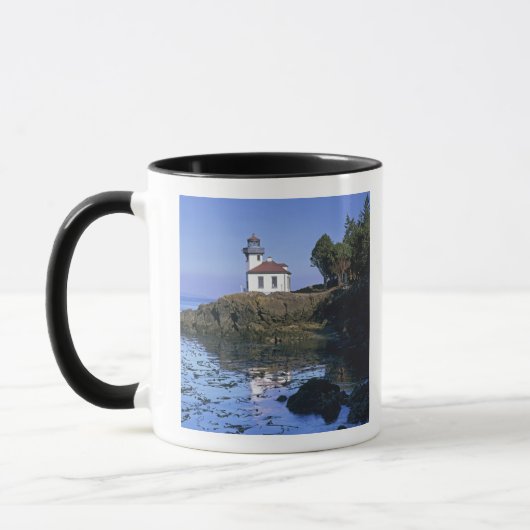 WA, San Juan-eiland, Lime Kiln-vuurtoren Mok (Links)