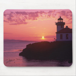 WA, San Juan Island, Lime Kiln Lighthouse, 1919, Muismat