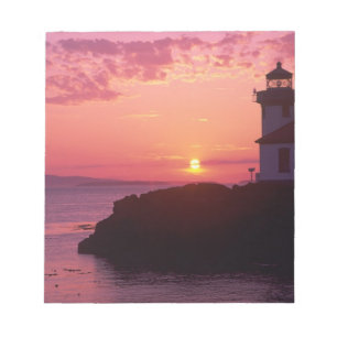 WA, San Juan Island, Lime Kiln Lighthouse, 1919, Notitieblok