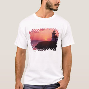 WA, San Juan Island, Lime Kiln Lighthouse, 1919, T-shirt