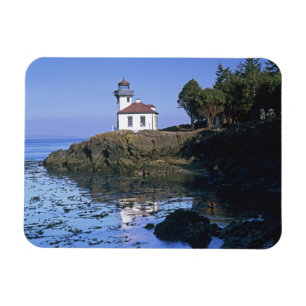 WA, San Juan Island, Lime Kiln vuurtoren Magneet