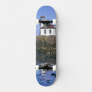 WA, San Juan Island, Lime Kiln vuurtoren Persoonlijk Skateboard