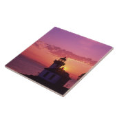 WA, San Juan Island, Limoen Kiln Lighthouse, 1919, Tegeltje (Zijkant)