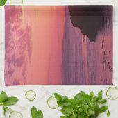 WA, San Juan Island, Limoen Kiln Lighthouse, 1919, Theedoek (Gevouwen)