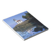 WA, San Juan Island, vuurtoren van Limoen Kiln Notitieblok (Schuin)