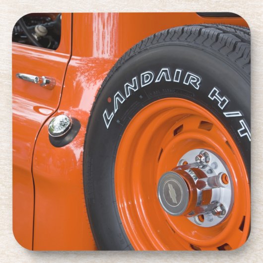 WA, Seattle, Classic pickup. Bier Onderzetter (Voorkant)