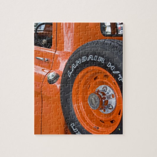 WA, Seattle, Classic pickup. Legpuzzel (Verticaal)