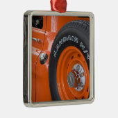 WA, Seattle, Classic pickup. Metalen Ornament (Rechts)