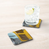 WA, Seattle, klassieke Amerikaanse auto. 2 Drankjes Onderzetter (Rechterzijde)