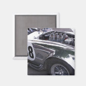 WA, Seattle, klassieke Amerikaanse auto. 2 Magneet (Voorkant / Achterkant)