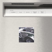 WA, Seattle, klassieke Amerikaanse auto. 2 Magneet (Insitu (Vaatwasser))