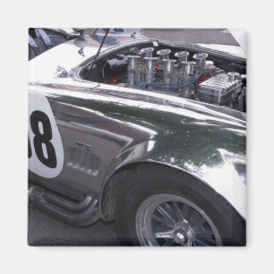 WA, Seattle, klassieke Amerikaanse auto. 2 Magneet