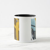 WA, Seattle, klassieke Amerikaanse auto. 2 Mok (Midden)