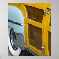 WA, Seattle, klassieke Amerikaanse auto. 2